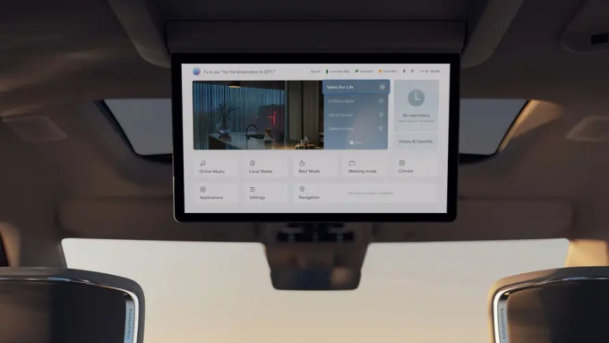 Volvo EM90 MPV: ένα... living room με ρόδες [Βίντεο]