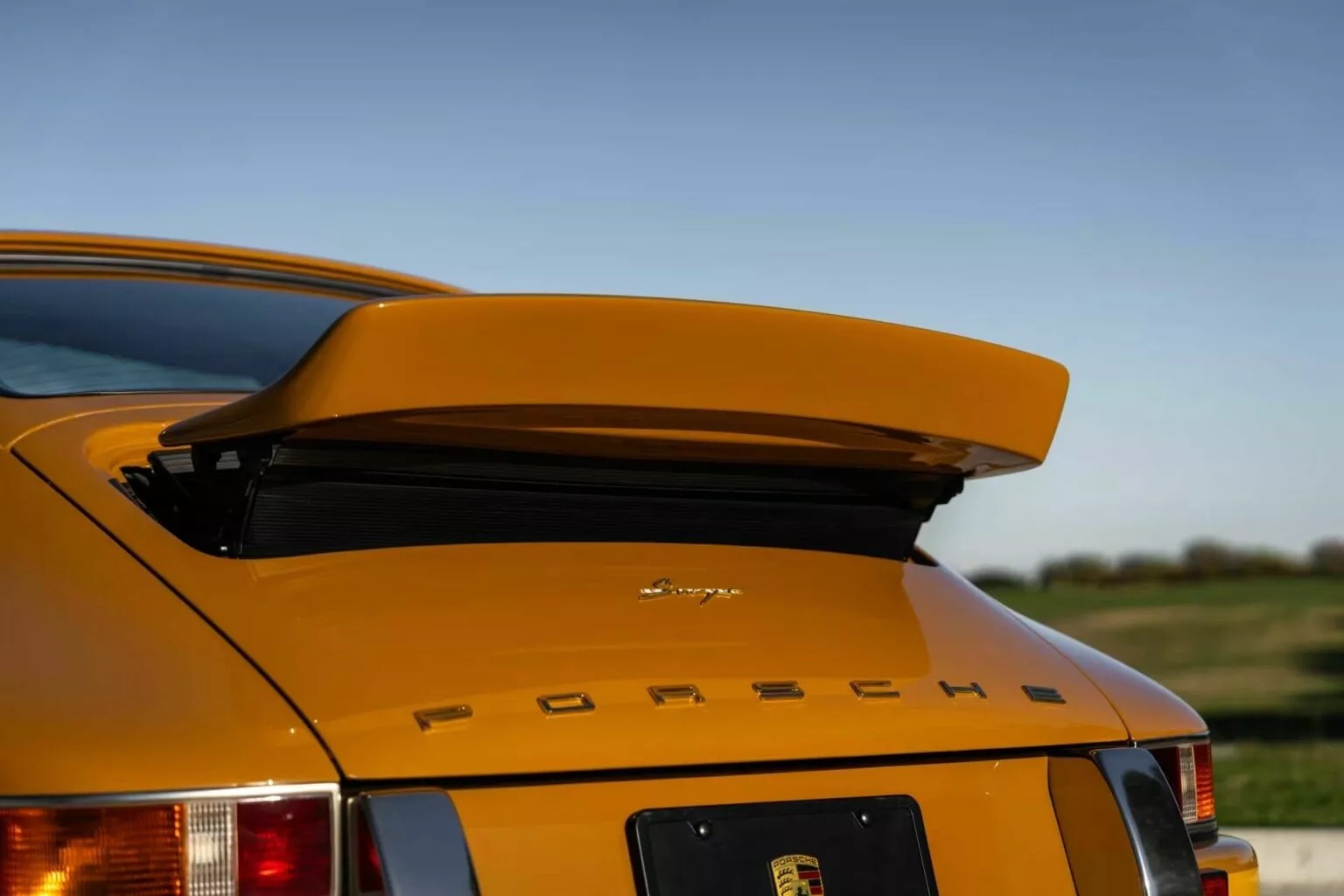 Namibia Yellow Singer Porsche 911