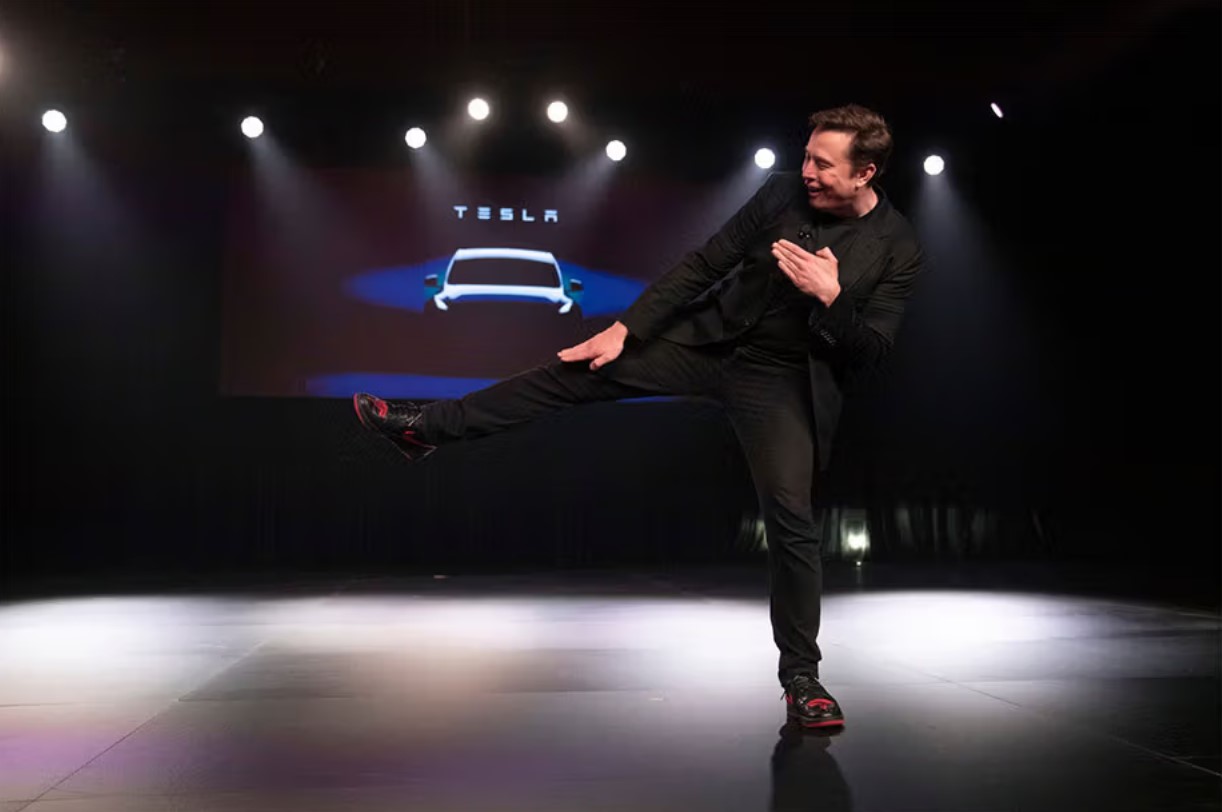 Elon Musk Air Jordan 1 Tesla