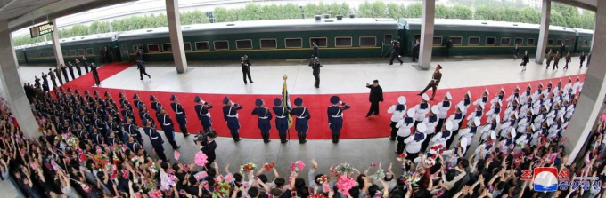 Το Θωρακισμένο τρένο πολυτέλειας του Κιμ Γιονγκ Ιλ