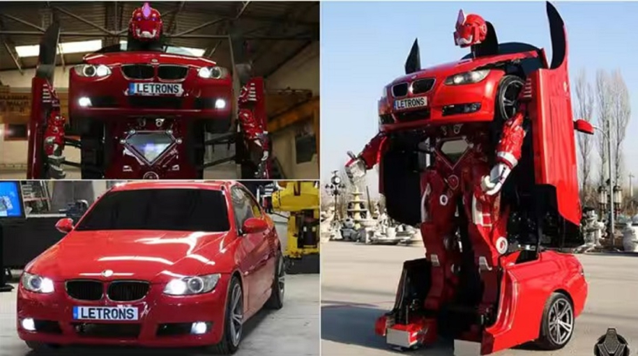 Antimon - Transformer: BMW μεταμορφώνεται σε ρομπότ 3,6 μέτρων [Βίντεο]