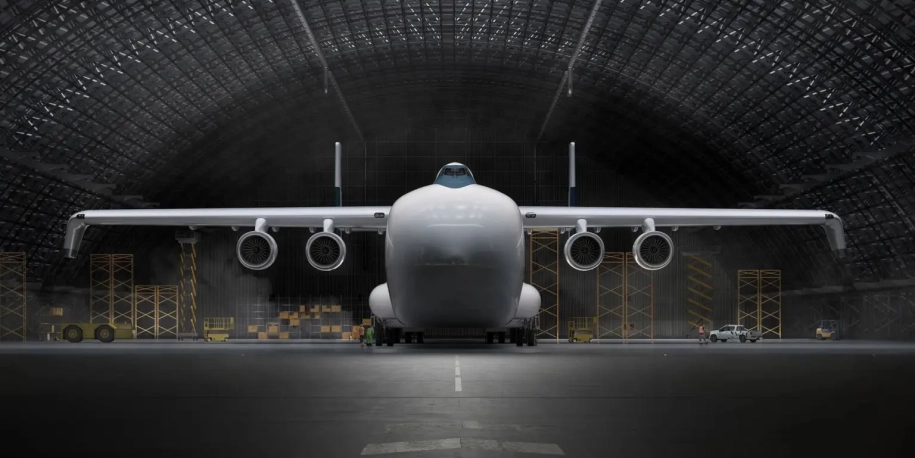Skytanic: Δείτε το μεγαλύτερο αεροπλάνο του κόσμου - τόσο μεγάλο όσο ένα γήπεδο ποδοσφαίρου