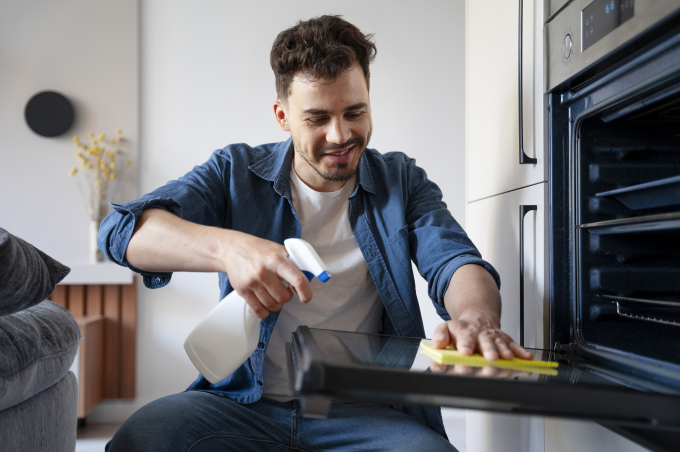 man-servant-doing-chores-around-house