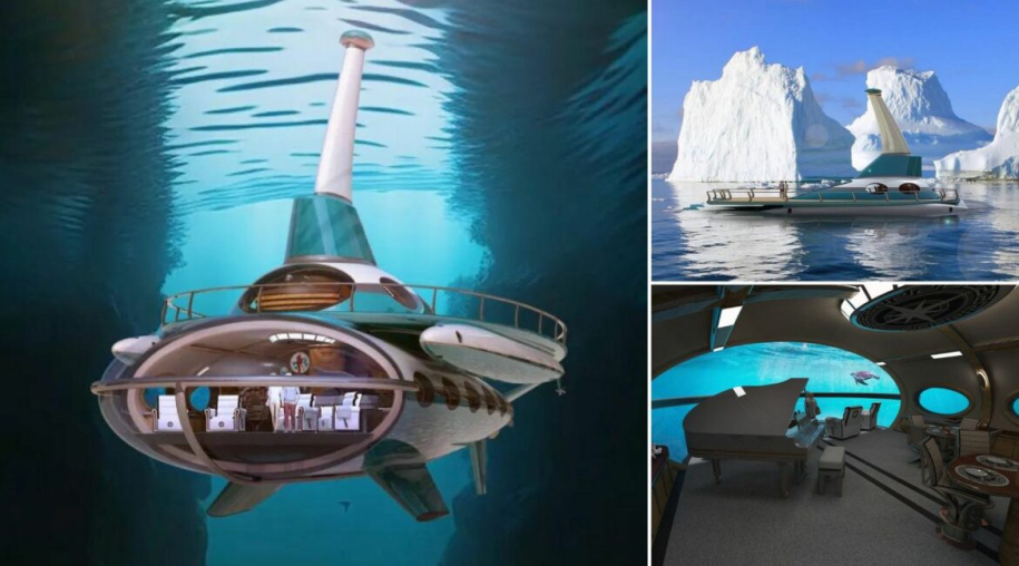 Deep Sea Dreamer: Πολυτελές υποβρύχιο "ψάρι" - Έχει ασανσέρ και πιάνο