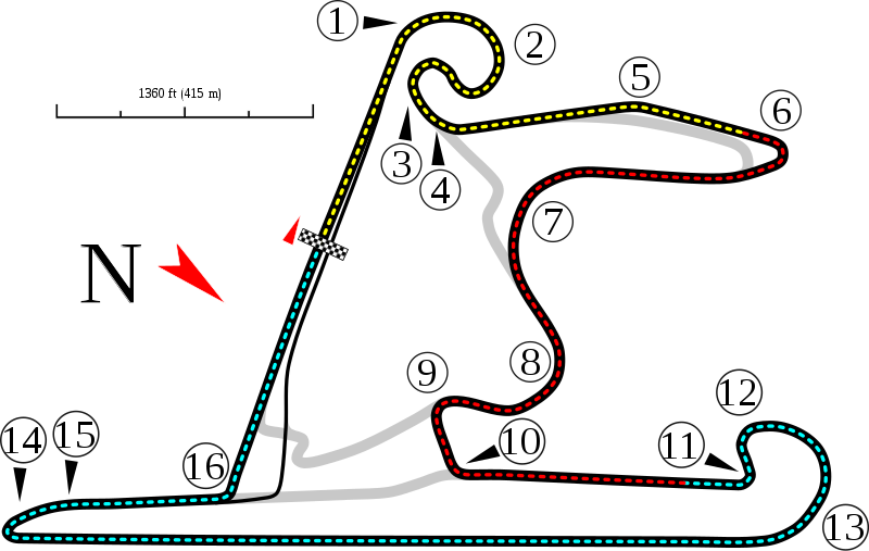 CHINESE GRAND PRIX 2024 Race track