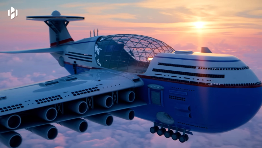 Skytanic: Το πρώτο ιπτάμενο ξενοδοχείο - Κινείται με πυρηνική ενέργεια