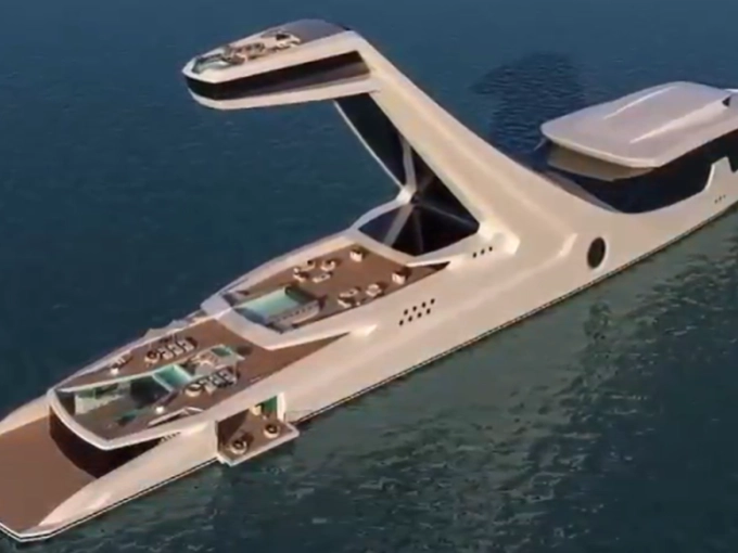 Mega Cruiser: Απίστευτο σχέδιο για superyacht 500 εκατ. δολαρίων
