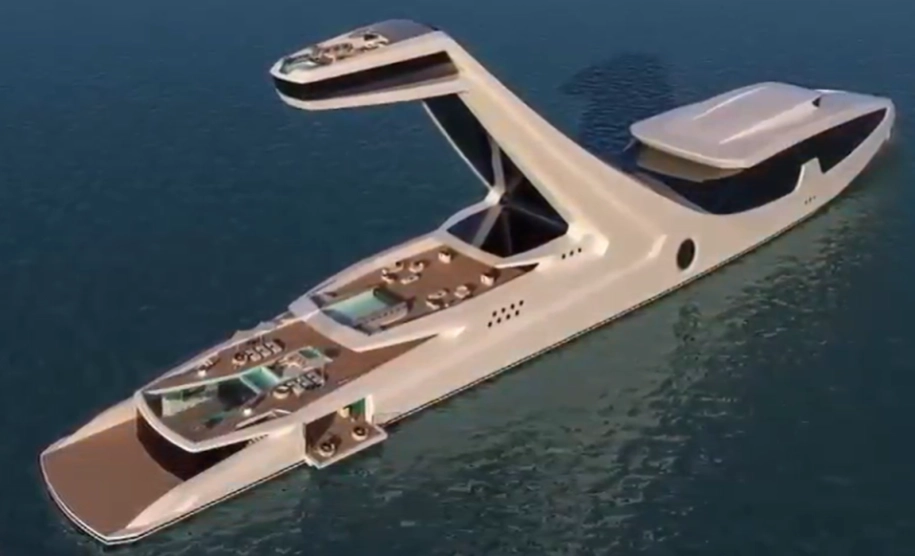 Mega Cruiser: Απίστευτο σχέδιο για superyacht 500 εκατ. δολαρίων