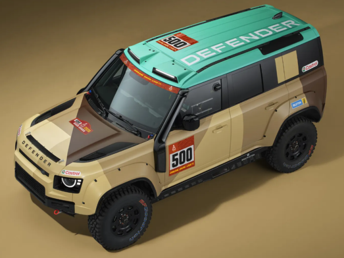 Νέο Land Rover Defender για το Dakar: Με τεράστιο ρεζερβουάρ και ”Flight Mode” για ιπτάμενα άλματα