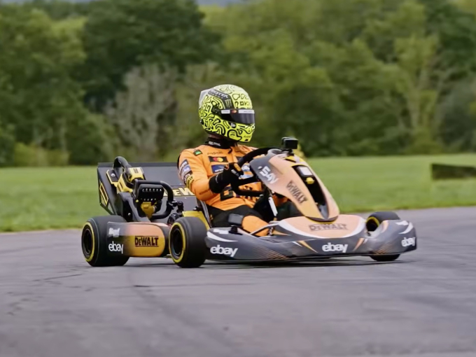 Λάντο Νόρις εναντίον του αφεντικού του: Η απίστευτη μάχη με καρτ που κόβει την ανάσα – BINTEO